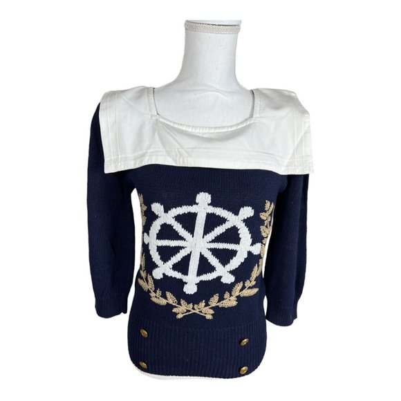 Vintage Herman Geist Sailor Sweater - Picture 1 of 8